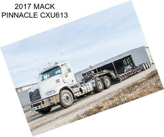 2017 MACK PINNACLE CXU613