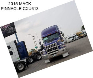 2015 MACK PINNACLE CXU613