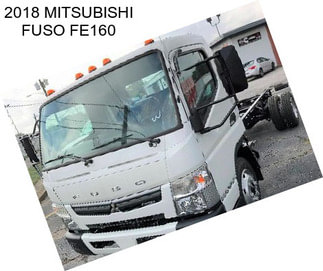 2018 MITSUBISHI FUSO FE160