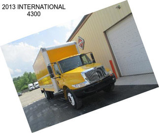 2013 INTERNATIONAL 4300