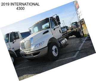 2019 INTERNATIONAL 4300