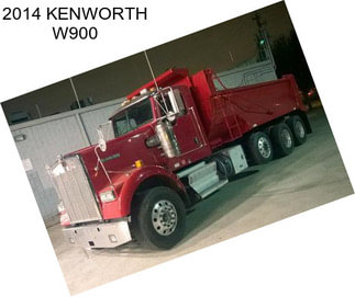 2014 KENWORTH W900