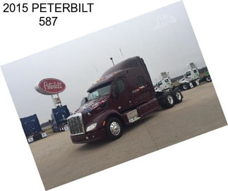 2015 PETERBILT 587