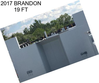 2017 BRANDON 19 FT