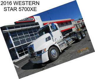 2016 WESTERN STAR 5700XE