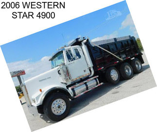 2006 WESTERN STAR 4900