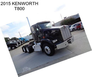 2015 KENWORTH T800