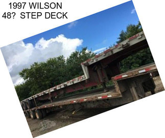 1997 WILSON 48 STEP DECK