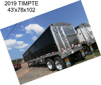 2019 TIMPTE 43\'x78\