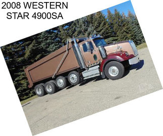2008 WESTERN STAR 4900SA