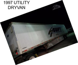 1997 UTILITY DRYVAN