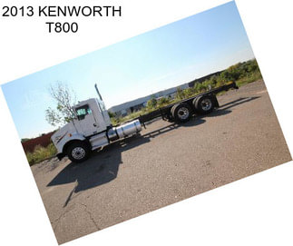 2013 KENWORTH T800