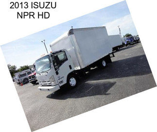 2013 ISUZU NPR HD