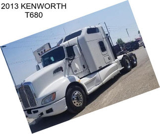 2013 KENWORTH T680