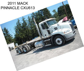 2011 MACK PINNACLE CXU613