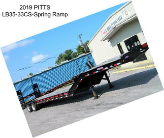 2019 PITTS LB35-33CS-Spring Ramp