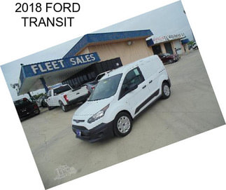 2018 FORD TRANSIT