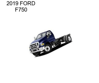 2019 FORD F750