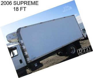 2006 SUPREME 18 FT