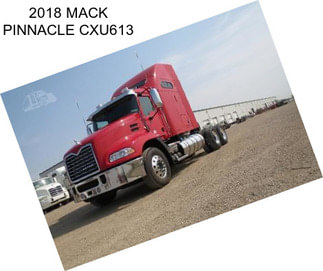 2018 MACK PINNACLE CXU613