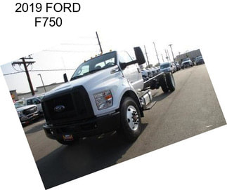 2019 FORD F750