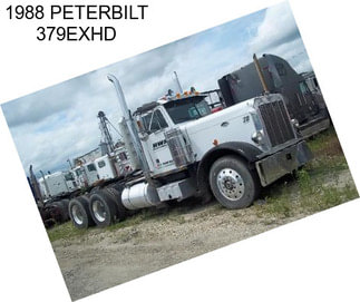 1988 PETERBILT 379EXHD