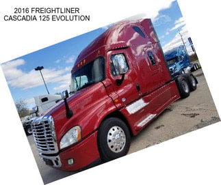 2016 FREIGHTLINER CASCADIA 125 EVOLUTION