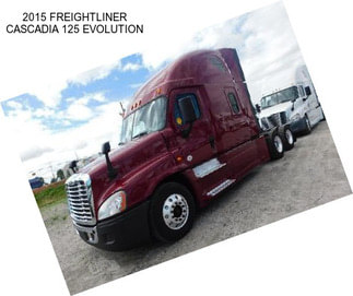 2015 FREIGHTLINER CASCADIA 125 EVOLUTION