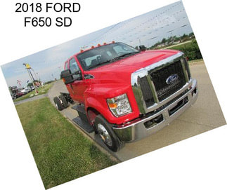 2018 FORD F650 SD