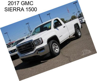 2017 GMC SIERRA 1500