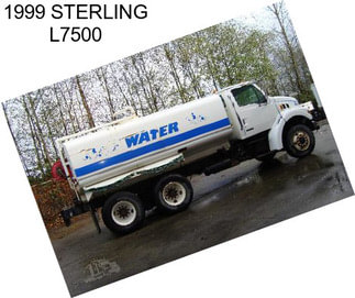 1999 STERLING L7500