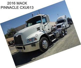 2016 MACK PINNACLE CXU613