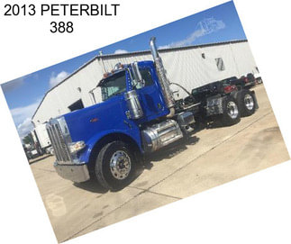 2013 PETERBILT 388