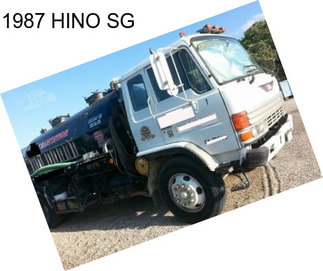 1987 HINO SG