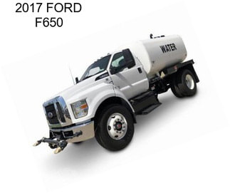 2017 FORD F650