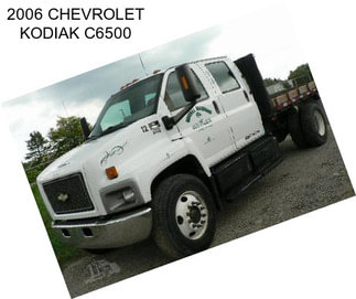 2006 CHEVROLET KODIAK C6500