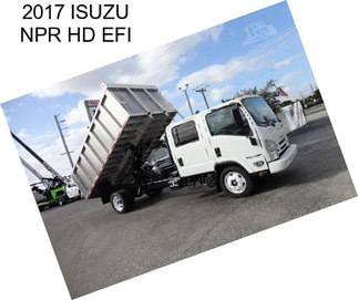 2017 ISUZU NPR HD EFI