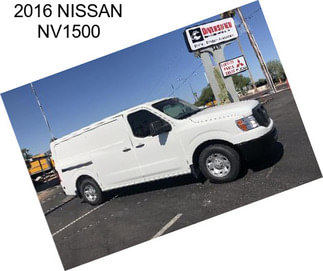 2016 NISSAN NV1500
