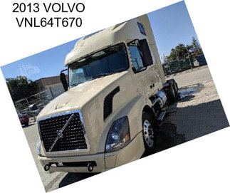 2013 VOLVO VNL64T670