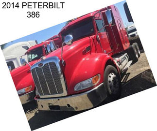 2014 PETERBILT 386