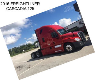 2016 FREIGHTLINER CASCADIA 125