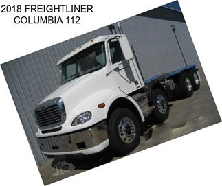 2018 FREIGHTLINER COLUMBIA 112