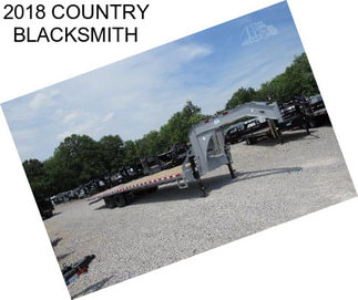 2018 COUNTRY BLACKSMITH