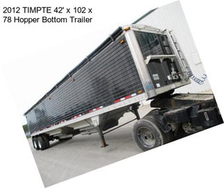 2012 TIMPTE 42\' x 102\