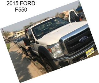 2015 FORD F550