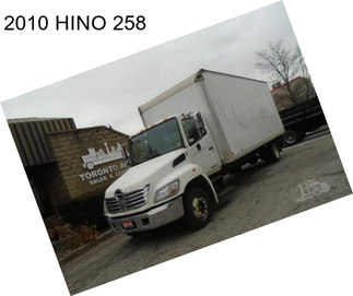 2010 HINO 258