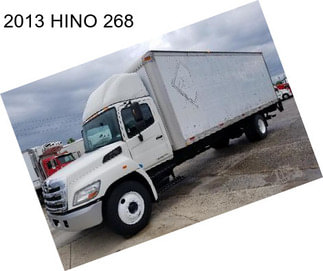 2013 HINO 268