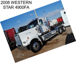 2008 WESTERN STAR 4900FA