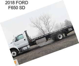 2018 FORD F650 SD