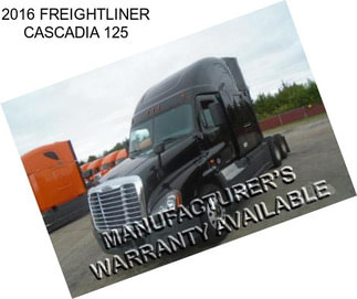 2016 FREIGHTLINER CASCADIA 125